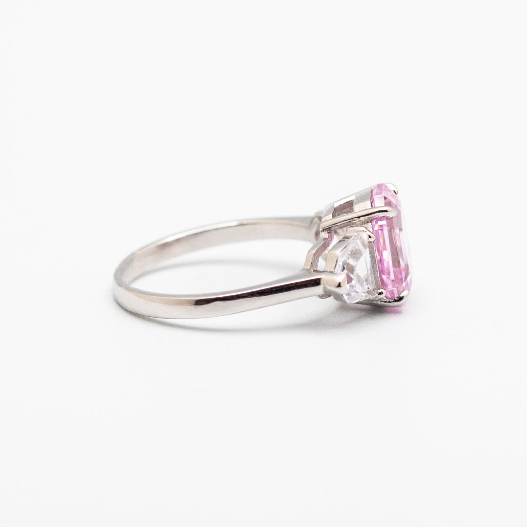 Blush Romance Emerald Ring - Blush s925 Collection
