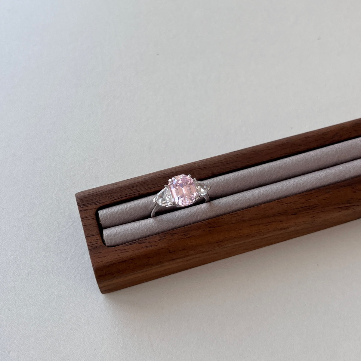 Blush Romance Emerald Ring - Blush s925 Collection