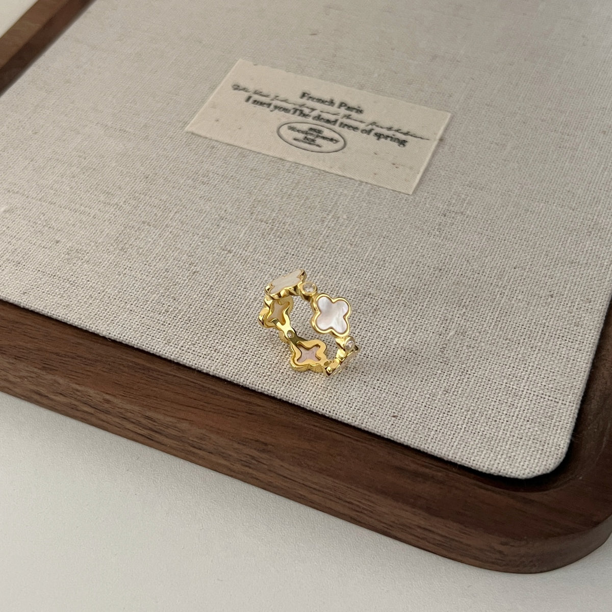 Clover Blossom Ring s925