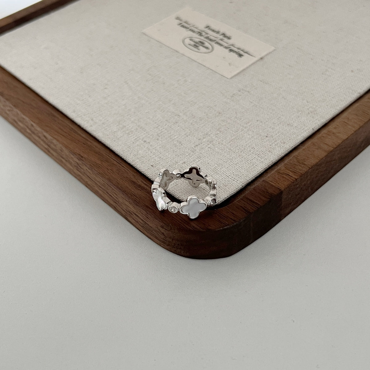 Clover Blossom Ring s925