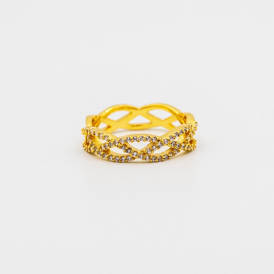 Eclipse Radiance Ring 18k