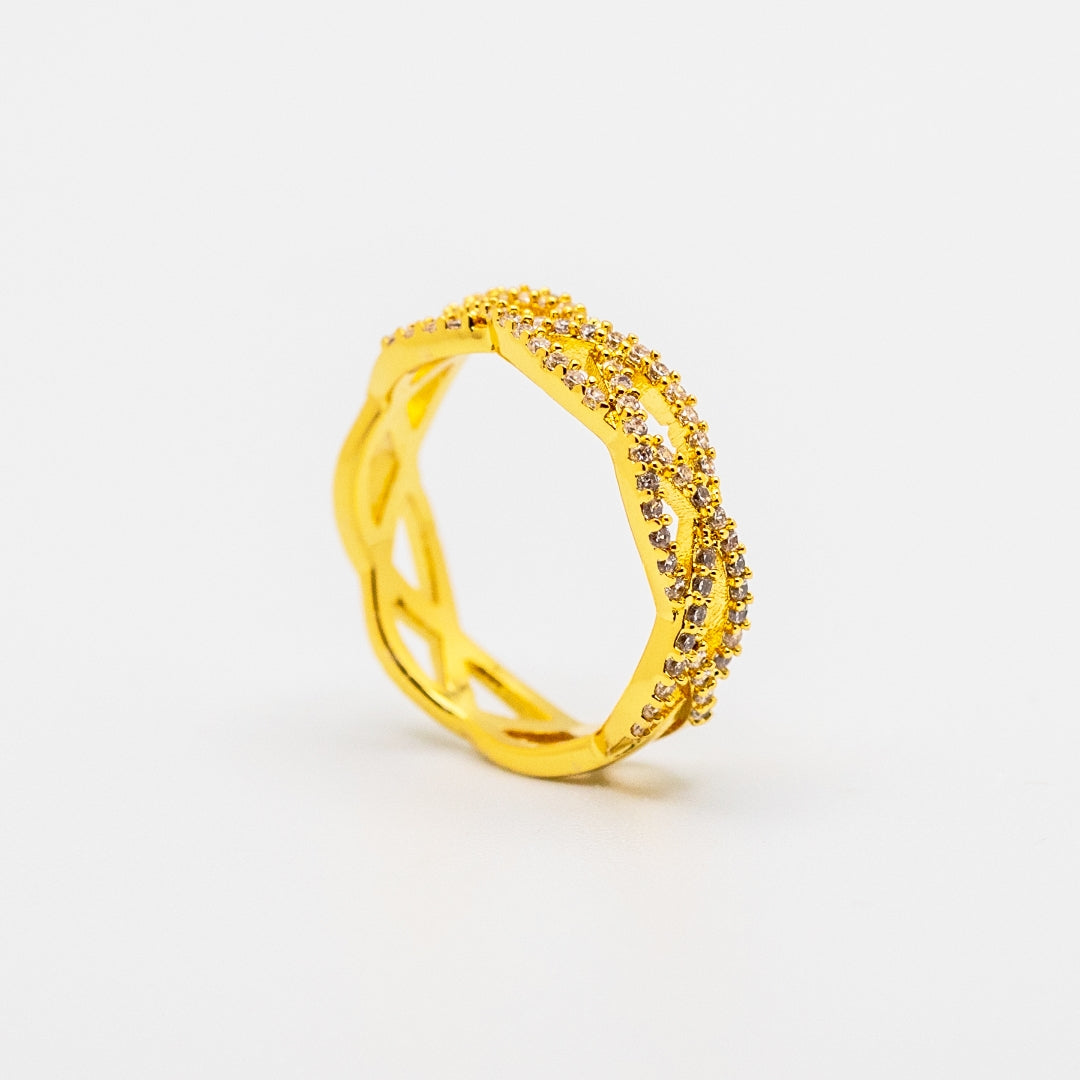 Eclipse Radiance Ring 18k