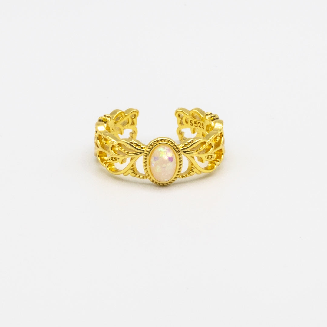 Elysian Vintage Oval Ring s925