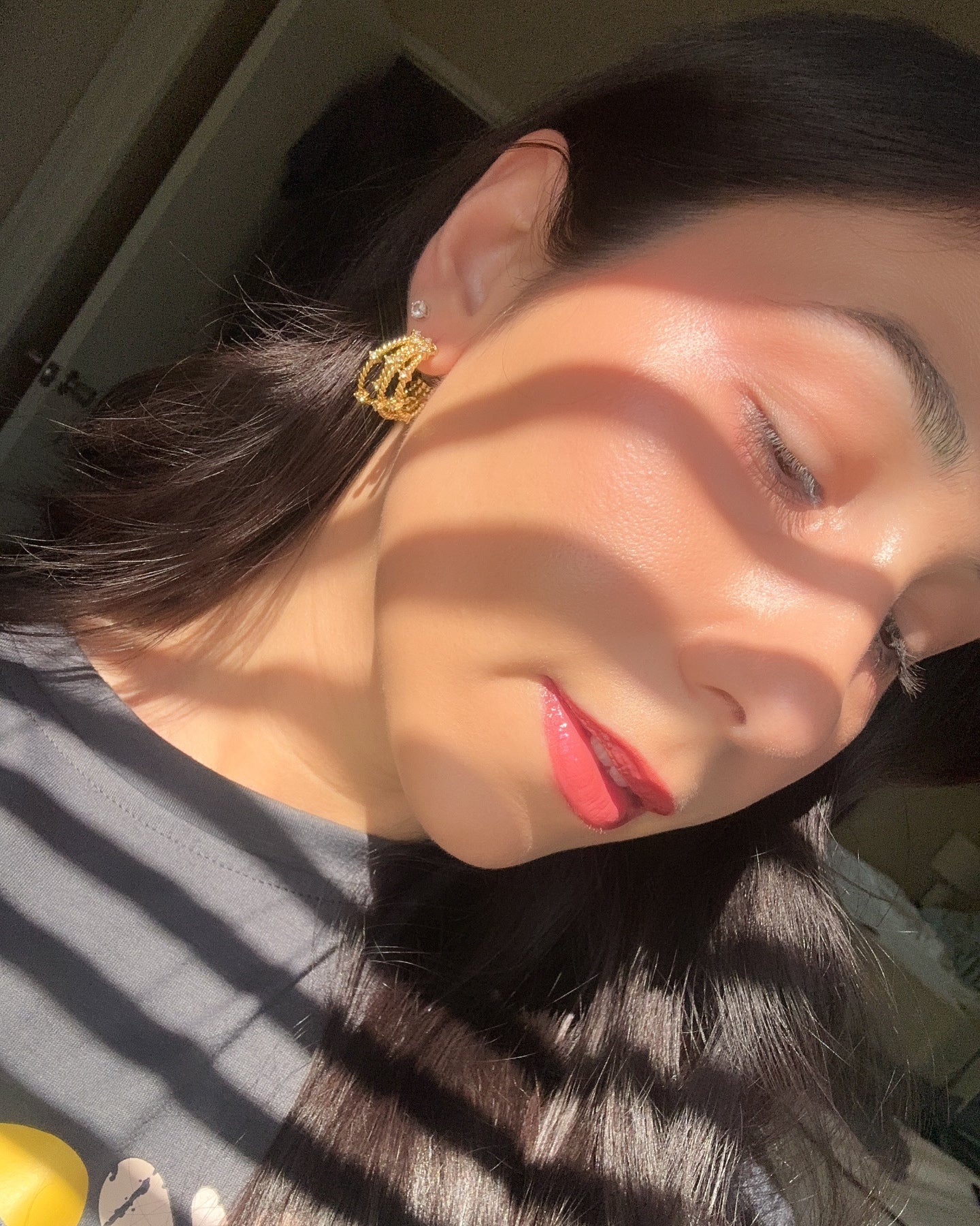 Ethereal Elegance Twisted Earrings 18k