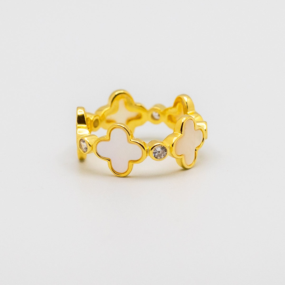 Clover Blossom Ring s925