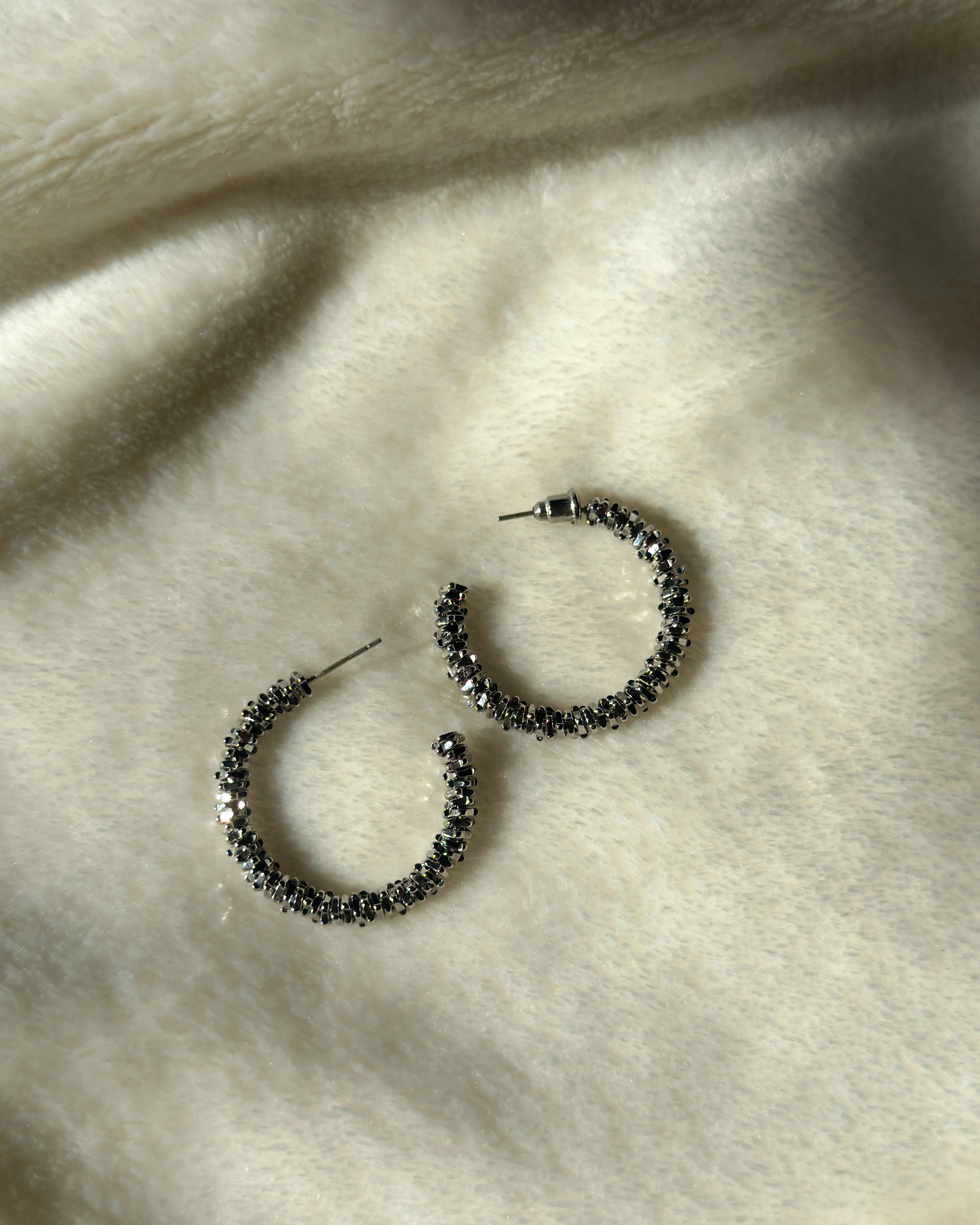 Celestial Thread Earrings 18k