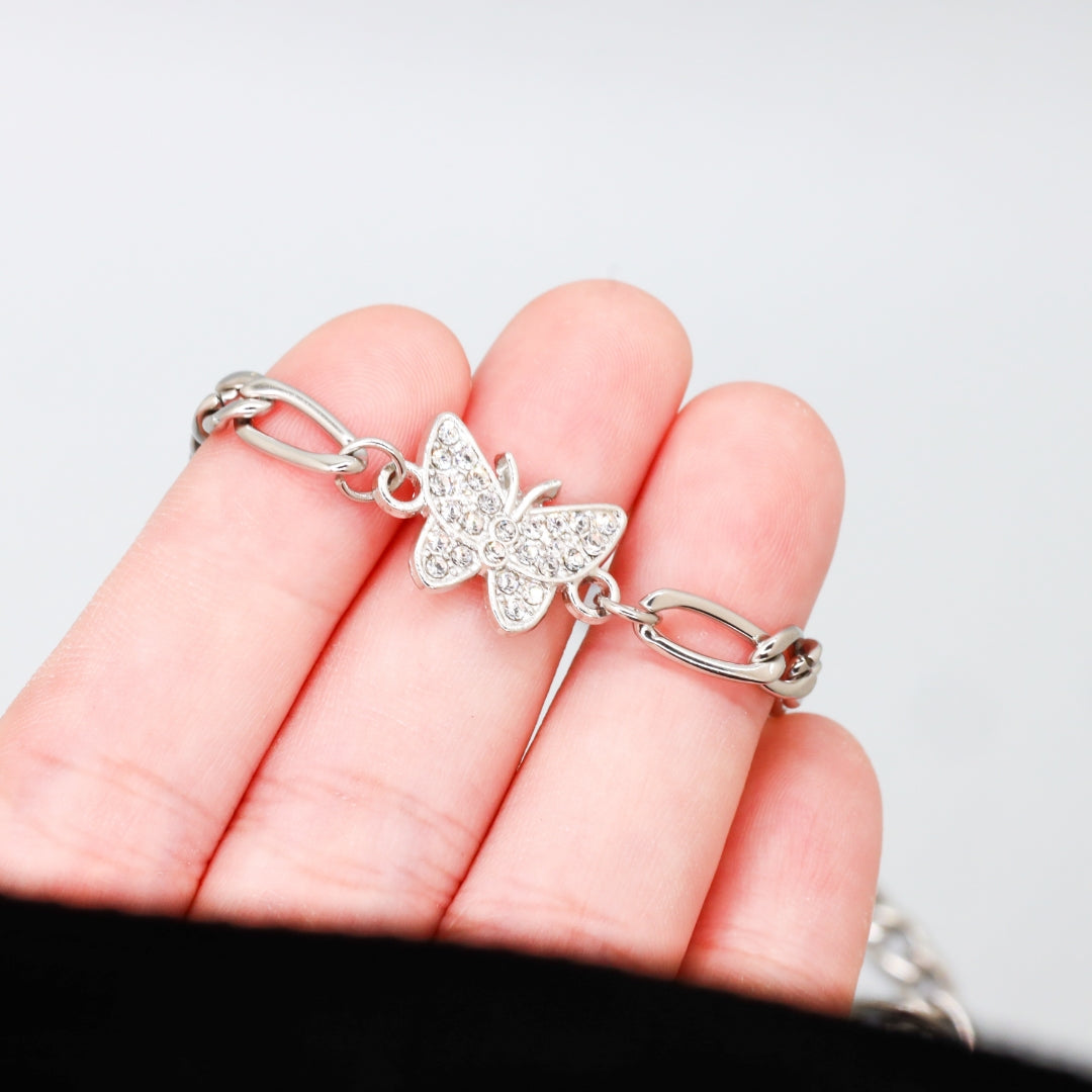 Luminous Butterfly Necklace