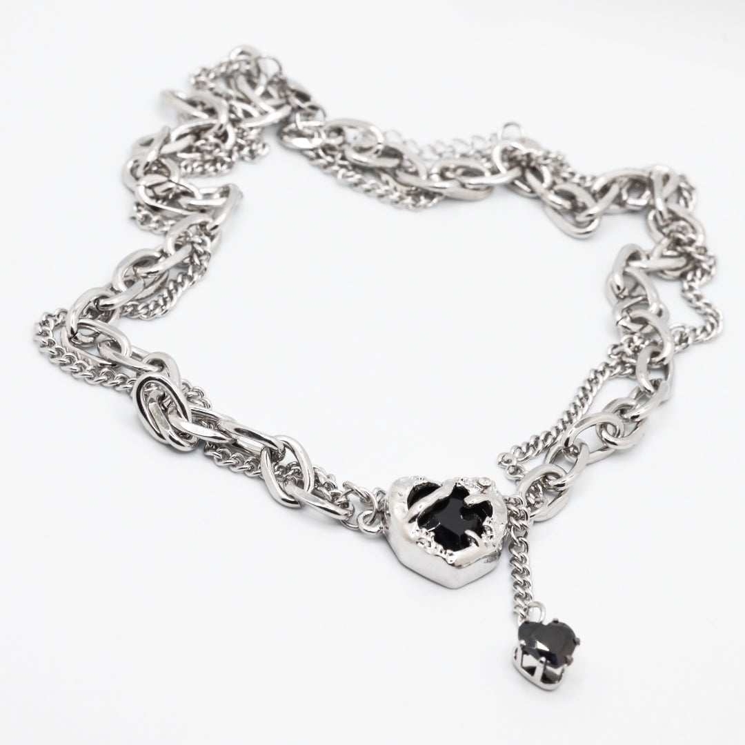 Midnight Heart Choker