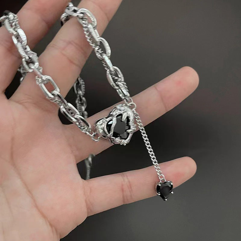 Midnight Heart Choker