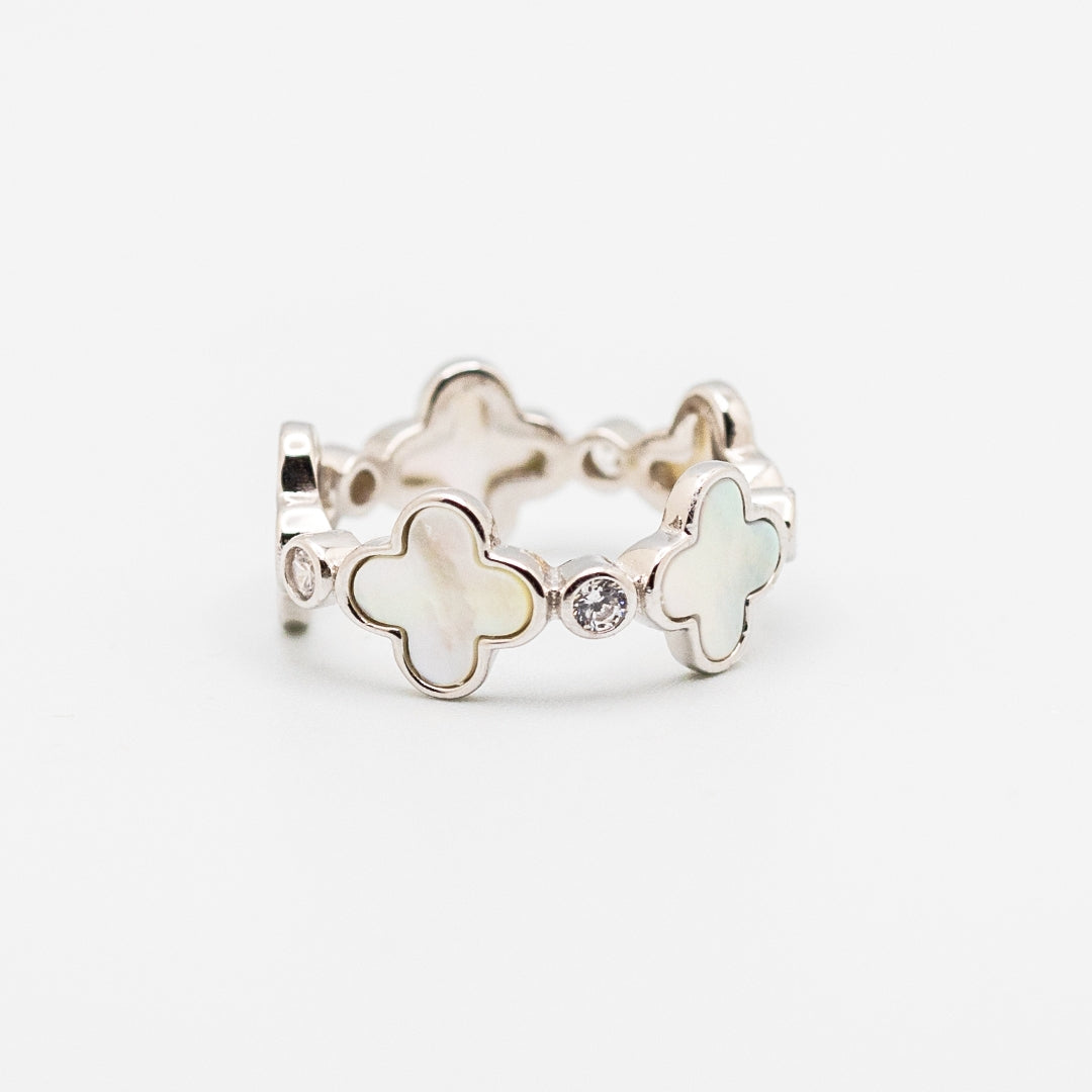 Clover Blossom Ring s925