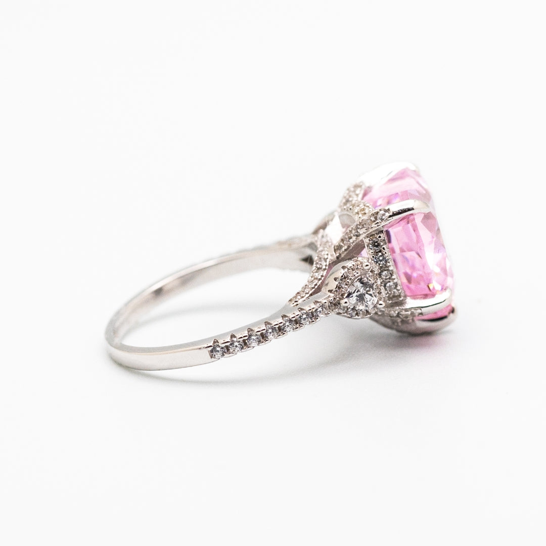 Sweetheart Sparkle Ring - Blush s925 Collection