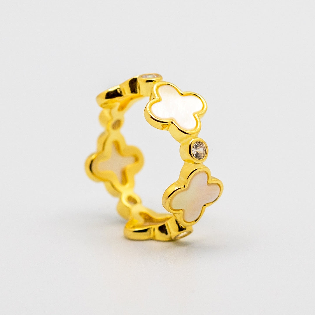 Clover Blossom Ring s925
